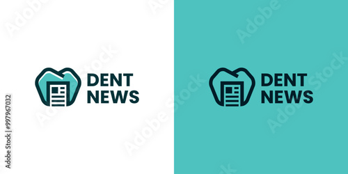 dental news logo vector