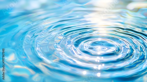 Abstract Water Ripples