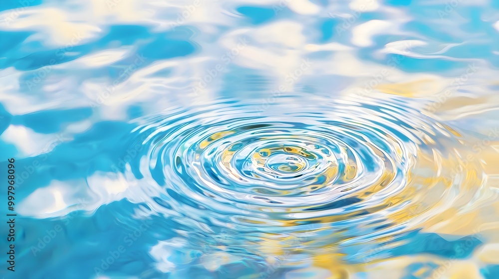 Abstract Water Ripples Background Abstract Water Ripples Background