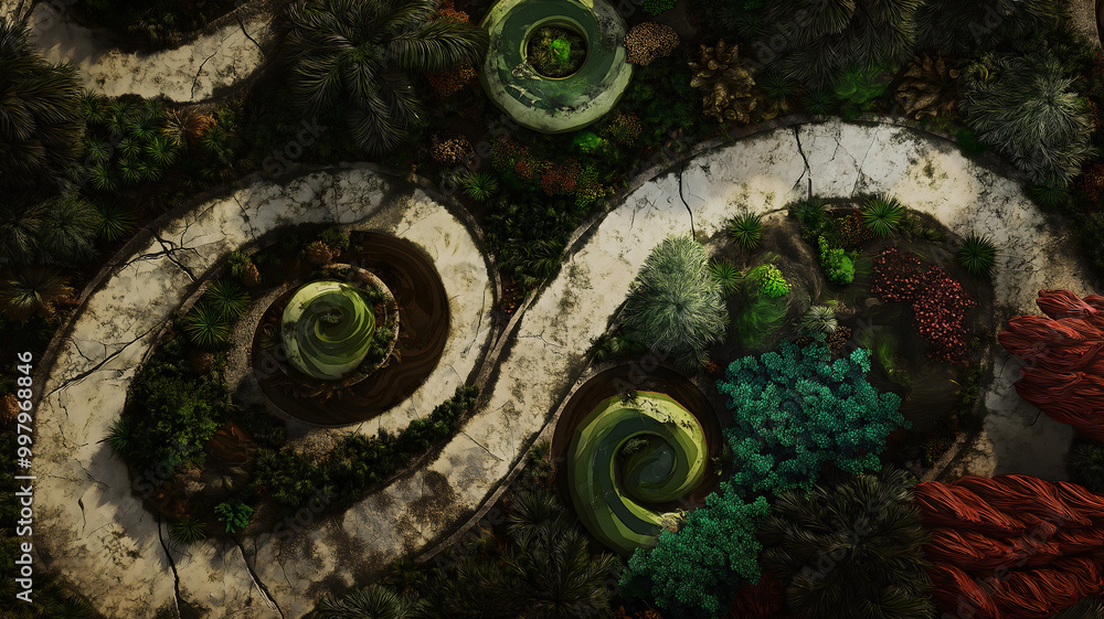 Alien Diverse Terrain Battle Map for Sci-Fi DnD, Top-Down Tabletop Role-Playing Game Map, Futuristic Adventure Game Background, Virtual Tabletop RPG Asset, High-Resolution Sci-Fi Terrain Alien Planet Alien Diverse Terrain Battle Map for Sci-Fi DnD, Top-Down Tabletop Role-Playing Game Map, Futuristic Adventure Game Background, Virtual Tabletop RPG Asset, High-Resolution Sci-Fi Terrain Alien Planet