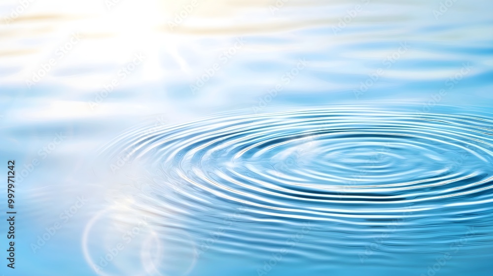 Blue Water Ripples Abstract Blue Water Ripples Abstract