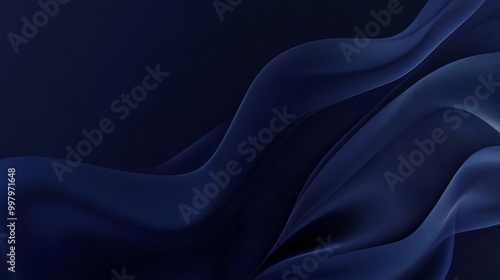 Wallpaper Mural Abstract navy blue banner with a modern gradient design Torontodigital.ca
