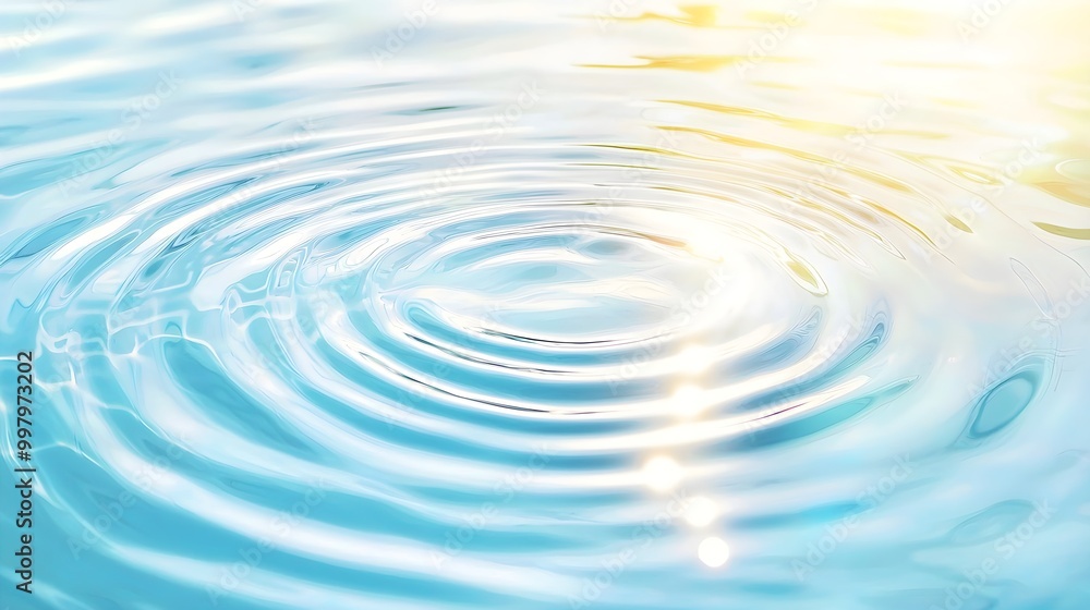 Blue Water Ripples Background Blue Water Ripples Background