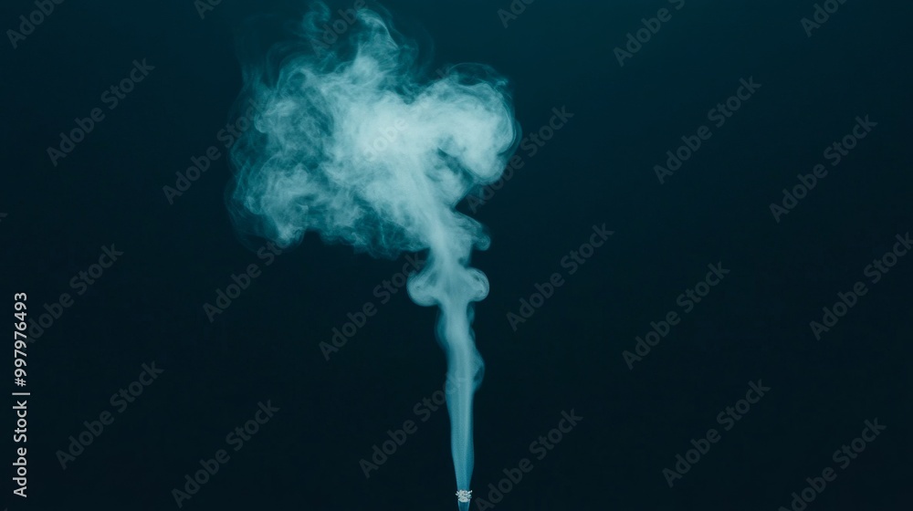 wispy smoke on dark background, mysterious tower wispy smoke on dark background, mysterious tower