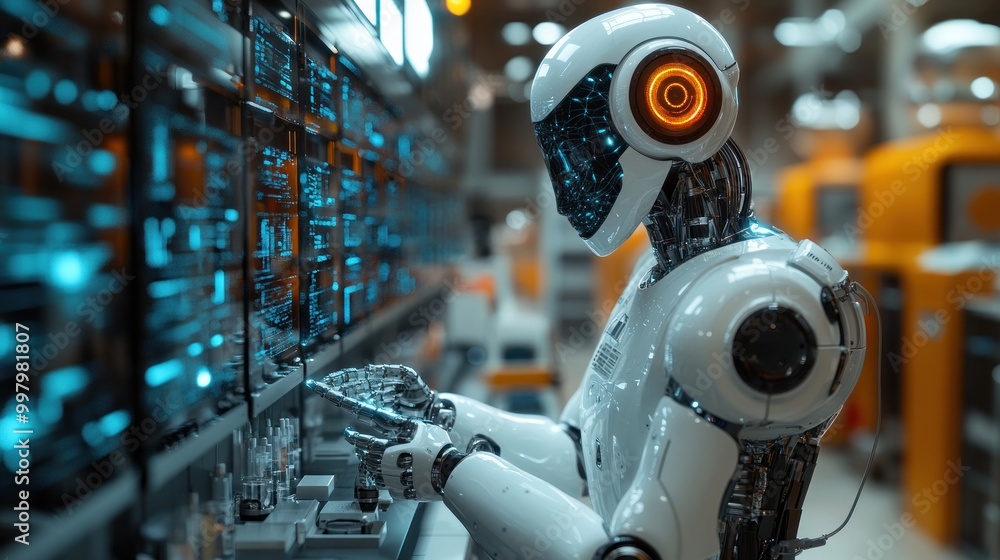 Advanced Robotics: A Humanoid Robot Interacting with Data Advanced Robotics: A Humanoid Robot Interacting with Data