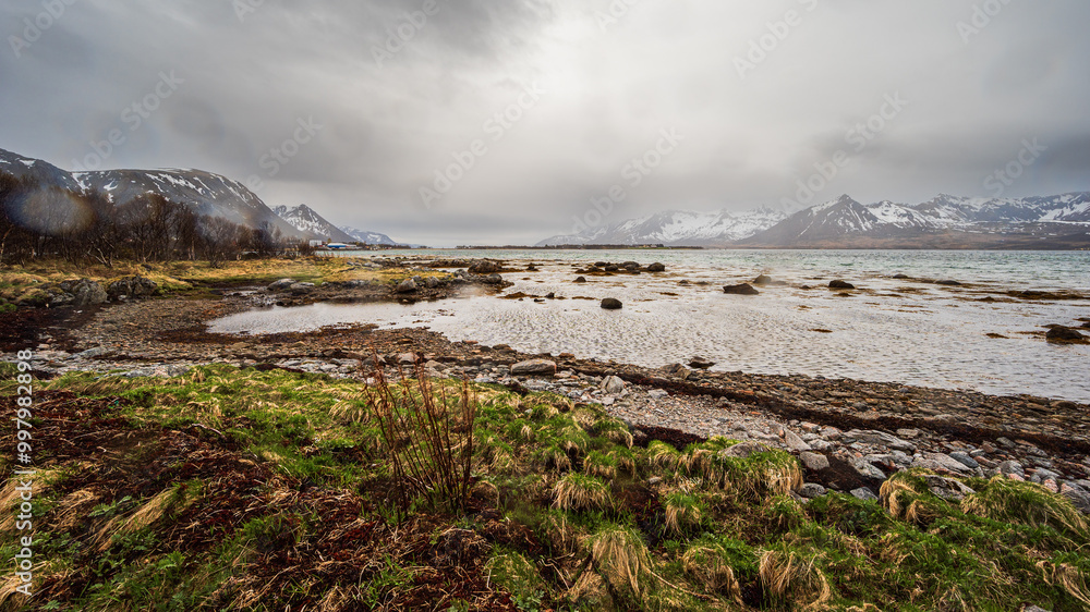 Obraz premium nature sceneries inside the Vesteralen Islands, Norway