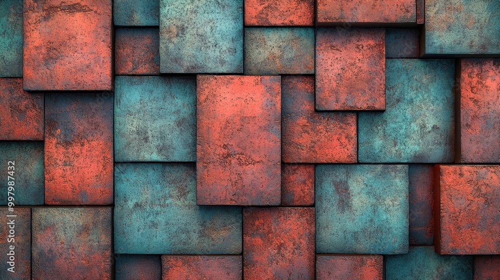 The Colorful Abstract Texture The Colorful Abstract Texture