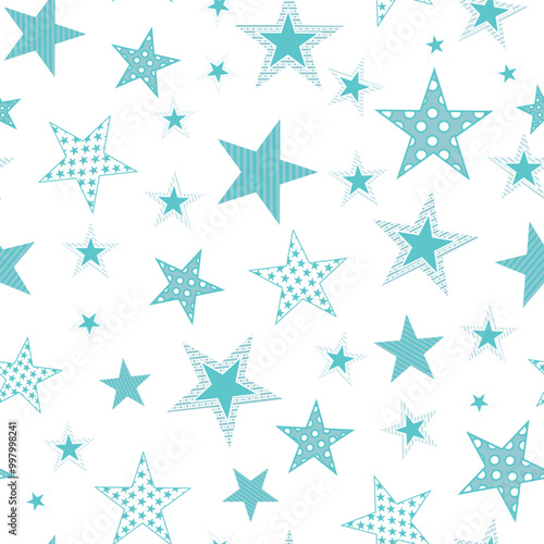 Star quilting in Pink, whites,Beige colours natural colour ,seamless pattern ,prints background
 photo