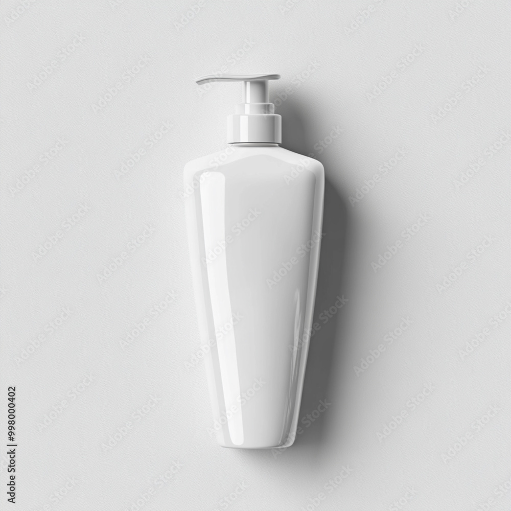 mockup blank white on bottle on white background mockup blank white on bottle on white background