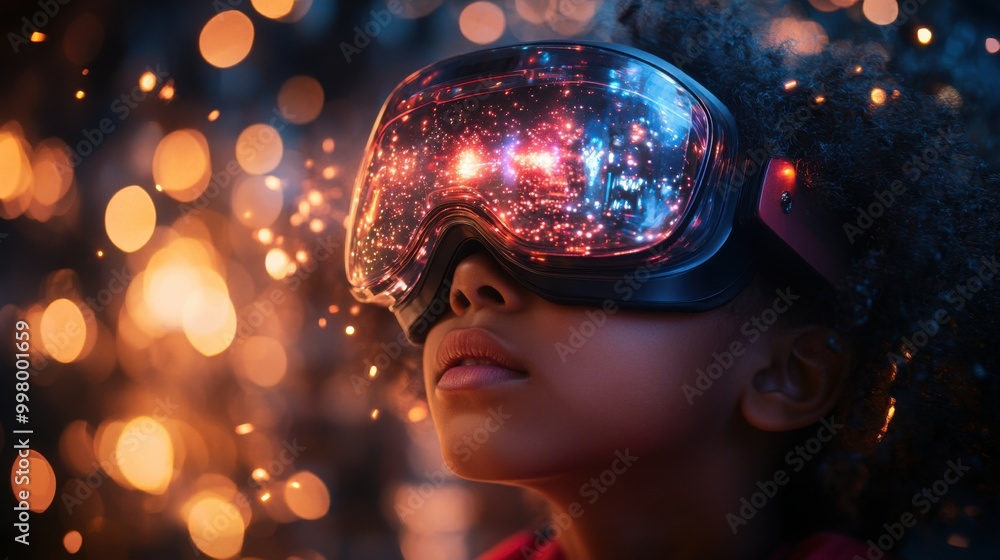 Celebrating New Year 2025 with Augmented Reality Fireworks - Futuristic Family Fun at Home | Sony A7R IV Close-Up Shot Celebrating New Year 2025 with Augmented Reality Fireworks - Futuristic Family Fun at Home | Sony A7R IV Close-Up Shot