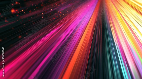 Animated vibrant linear elements embellish this abstract background with a captivating display of motion.