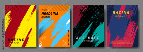 Poster design sports invitation template. Can be adapt to Brochure, Annual Report, Magazine, Poster.