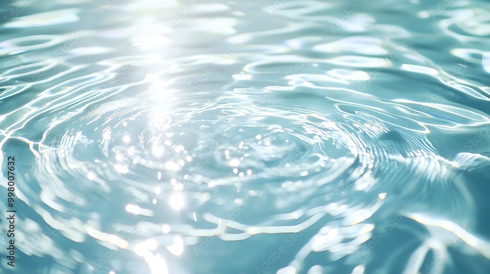 Obraz premium Water Ripples Sunlight