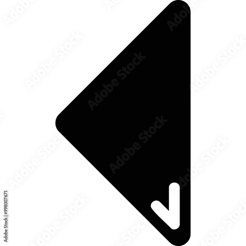 Free Download Simple vector icon left arrow
 - GFXLoad