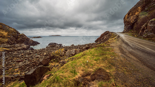 nature sceneries inside the Vesteralen Islands, Norway