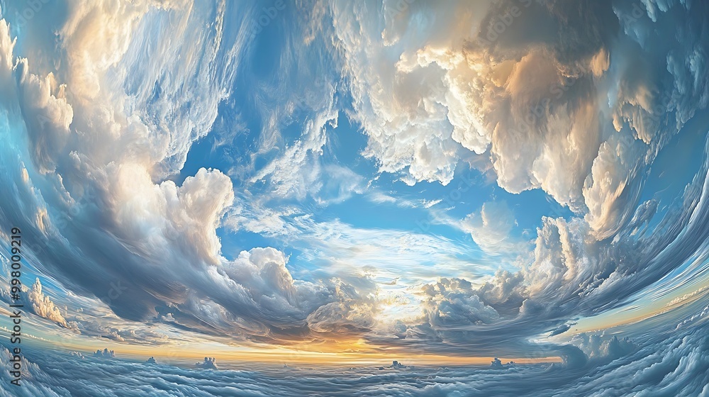 Stunning Cloudscapes in Various Styles: Nature's Sky in Realistic, Artistic, and Digital Views Stunning Cloudscapes in Various Styles: Nature's Sky in Realistic, Artistic, and Digital Views