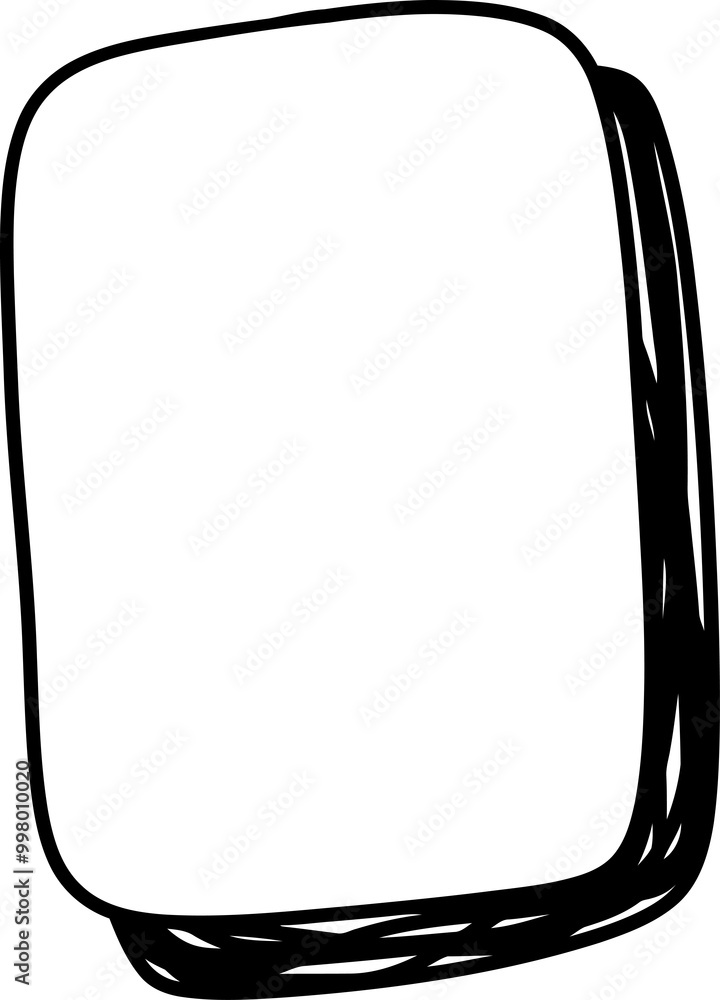Doodle Sketchy Label Frame Doodle Sketchy Label Frame