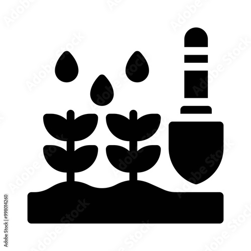cultivator glyph icon