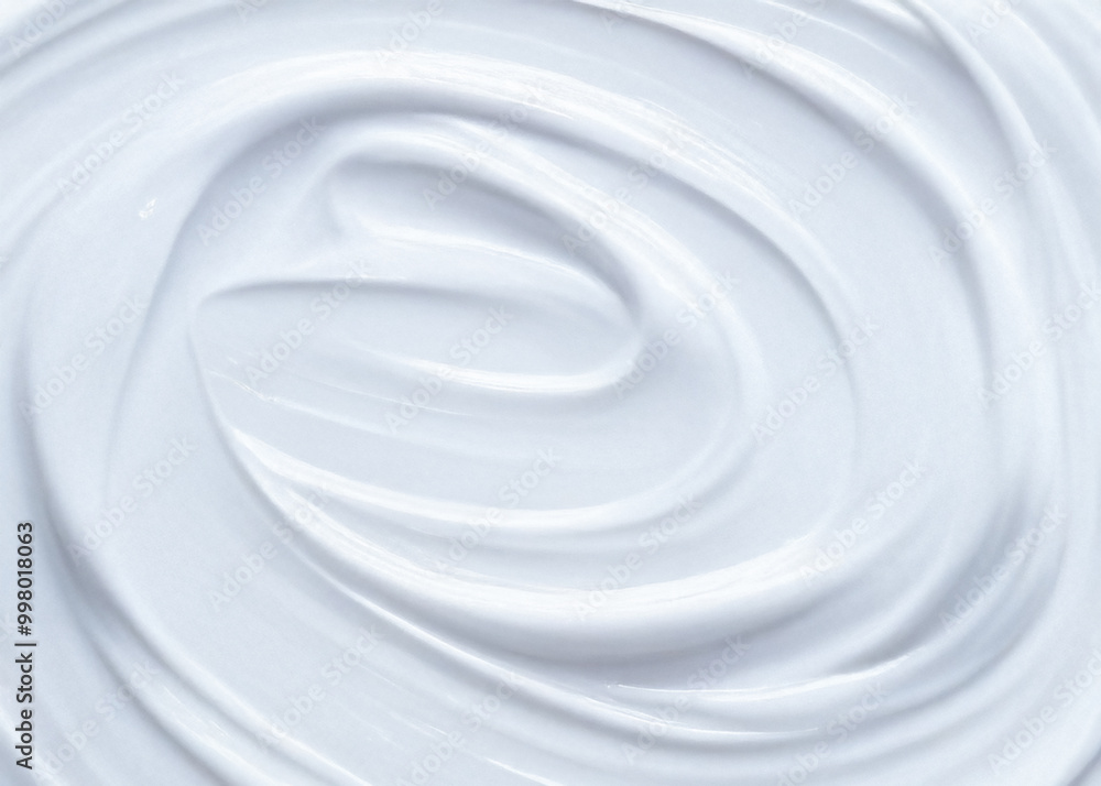 Close-Up of Creamy White Surface with Soft Waves – Skin Moisturizers, Creams, and Beauty Concepts Close-Up of Creamy White Surface with Soft Waves – Skin Moisturizers, Creams, and Beauty Concepts