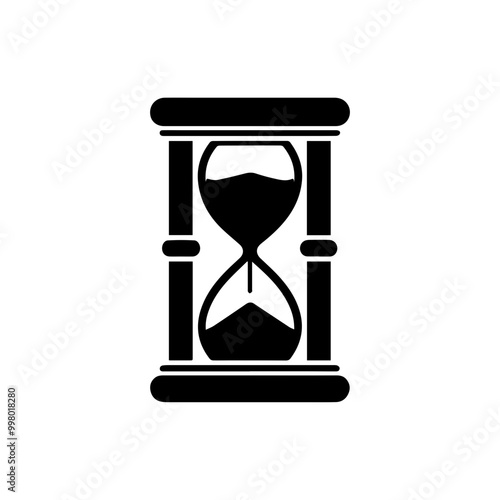 simple hourglass icon 