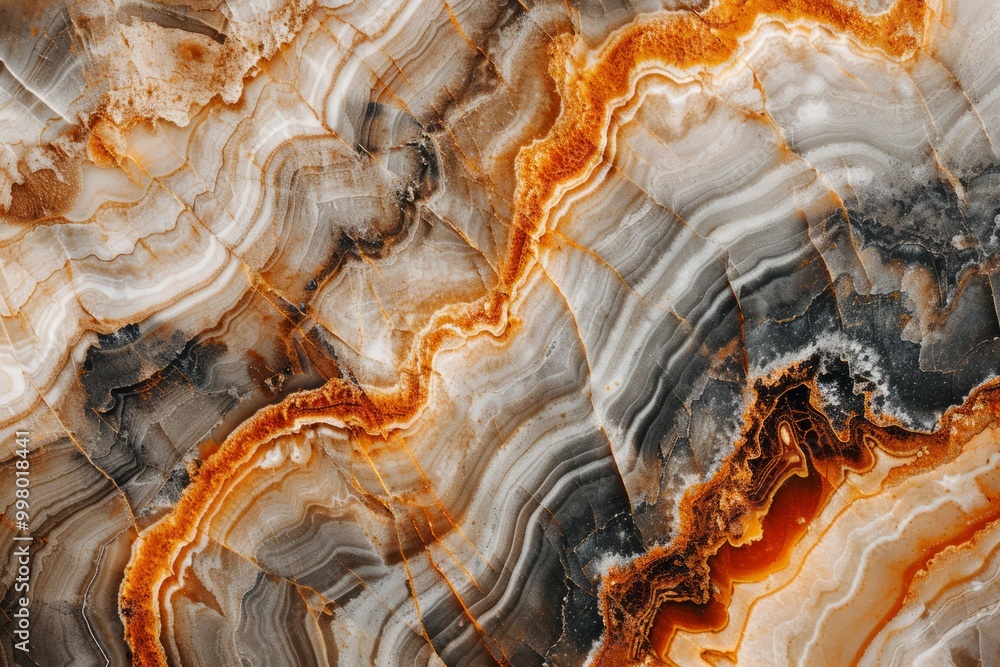 Photo of Warm brown marble pattern with white veins. Background texture for backdrops or mapping Photo of Warm brown marble pattern with white veins. Background texture for backdrops or mapping