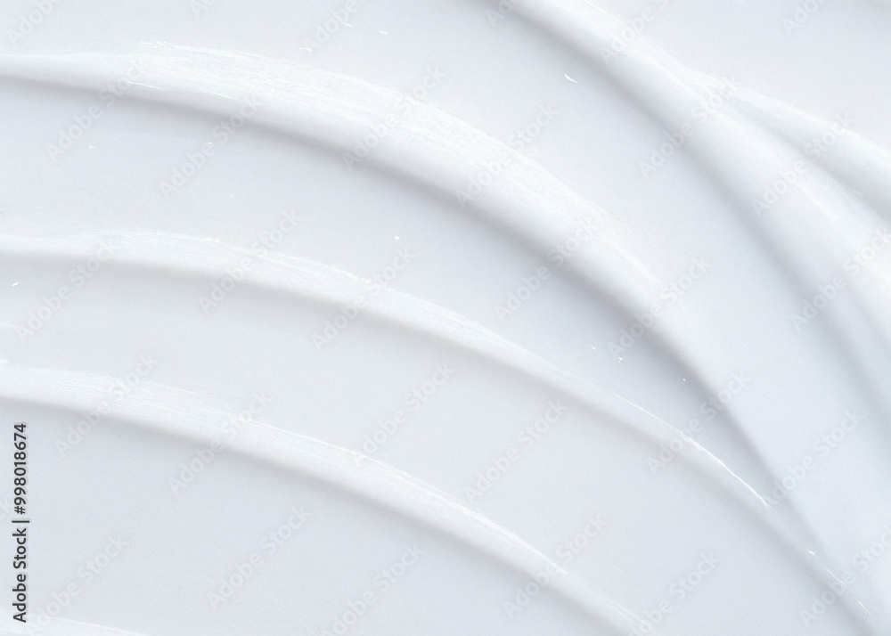 Close-Up of Creamy White Surface with Soft Waves – Skin Moisturizers, Creams, and Beauty Concepts Close-Up of Creamy White Surface with Soft Waves – Skin Moisturizers, Creams, and Beauty Concepts