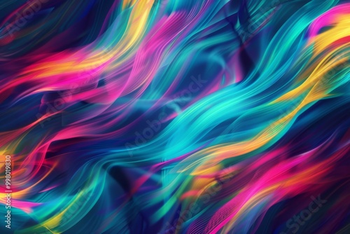 Abstract modern background with dynamic charge patterns and futuristic design