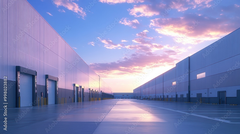 The Warehouse at Sunset The Warehouse at Sunset