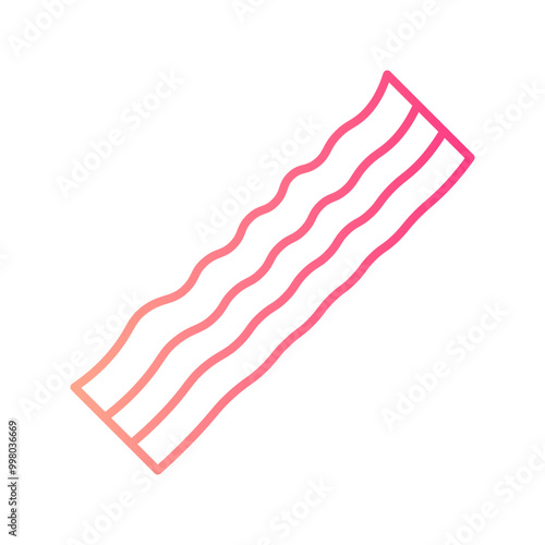 bacon gradient icon