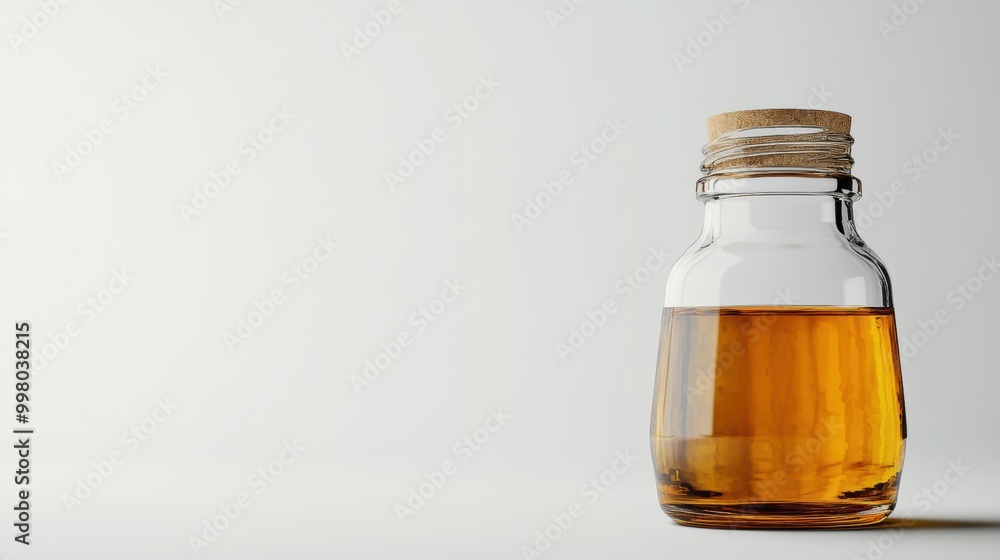 high-quality banner design promoting organic hemp oil in a glass bottle on a white background, emphasizing purity and quality high-quality banner design promoting organic hemp oil in a glass bottle on a white background, emphasizing purity and quality
