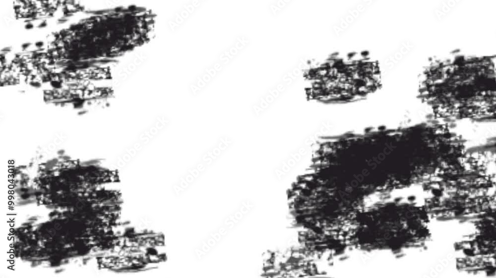 Texture spots flicker across the screen. Texture spots flicker across the screen.