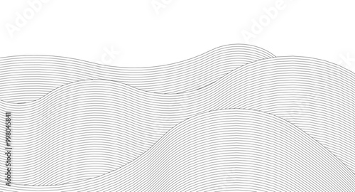 abstract geometric surface wave 3d	
