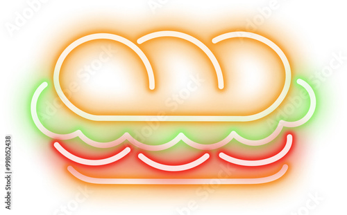 Neon Fast Food
