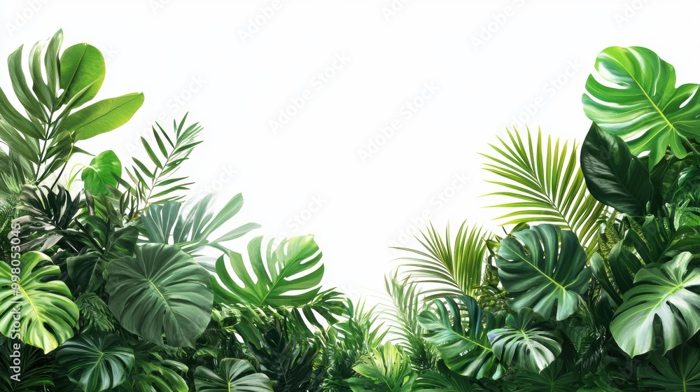 tropical botanical illustrations, vibrant tropical plants on a white background for botanical art and nature-inspired creations, showcasing lush greenery tropical botanical illustrations, vibrant tropical plants on a white background for botanical art and nature-inspired creations, showcasing lush greenery