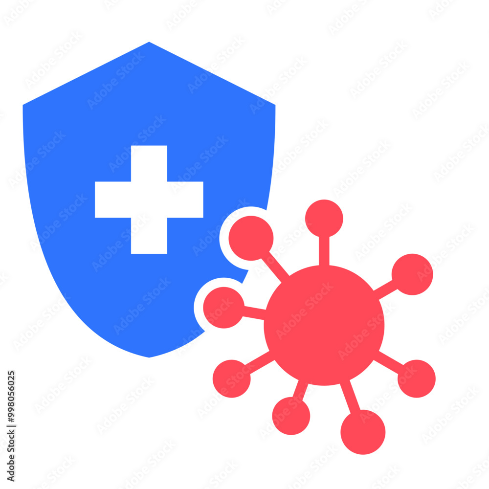Immune System Icon, Body Immune protection Immune System Icon, Body Immune protection