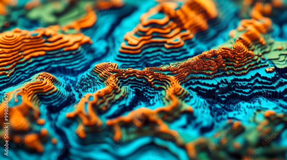 Visualizing Geographic Information: A Layered Terrain Model Visualizing Geographic Information: A Layered Terrain Model