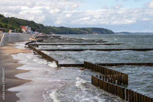 Zelenogradsk, Kaliningrad Oblast, Russia. Coastal view