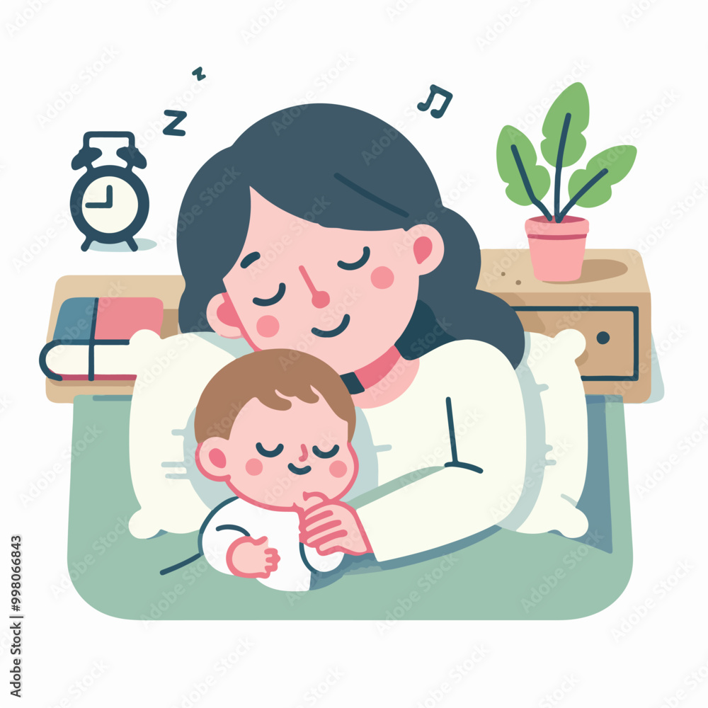Obraz premium parent and child