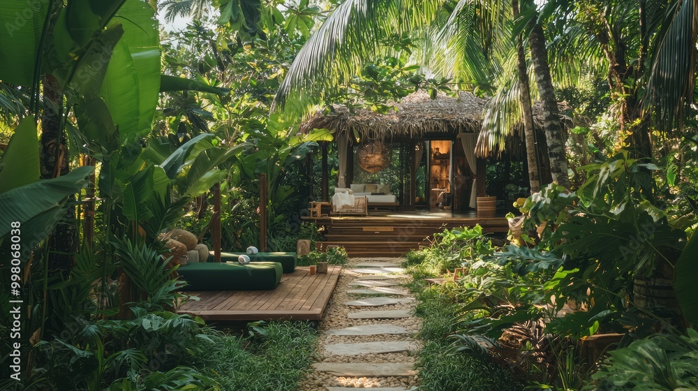 Blissful Yoga Retreat in Lush Tropical Paradise with Tranquil Vibes Blissful Yoga Retreat in Lush Tropical Paradise with Tranquil Vibes