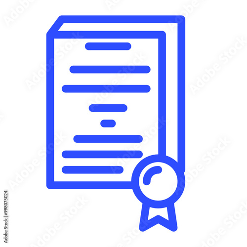 intellectual property book color icon