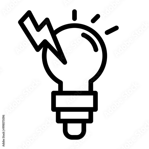 intellectual property ideas line icon