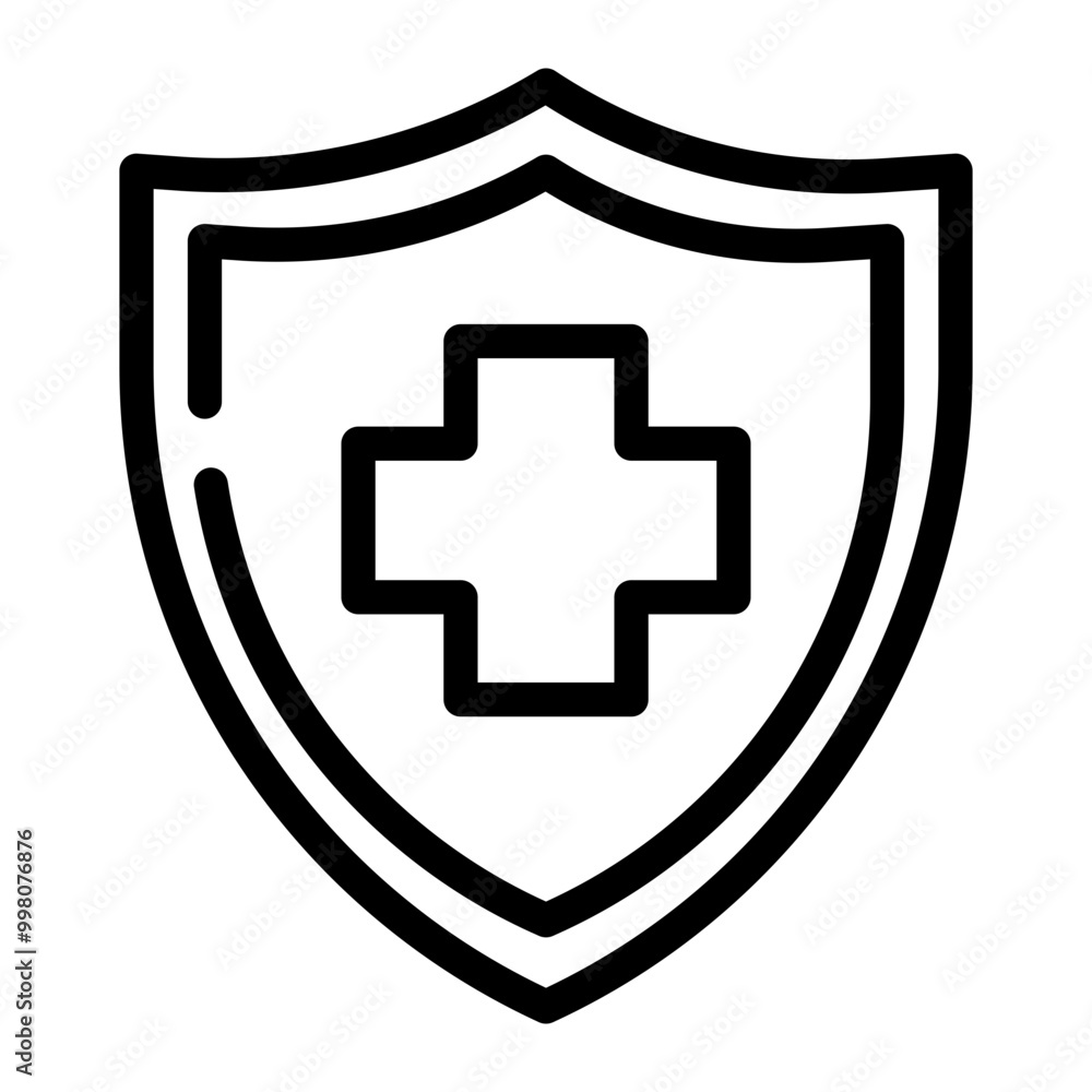 health protection cutline icon