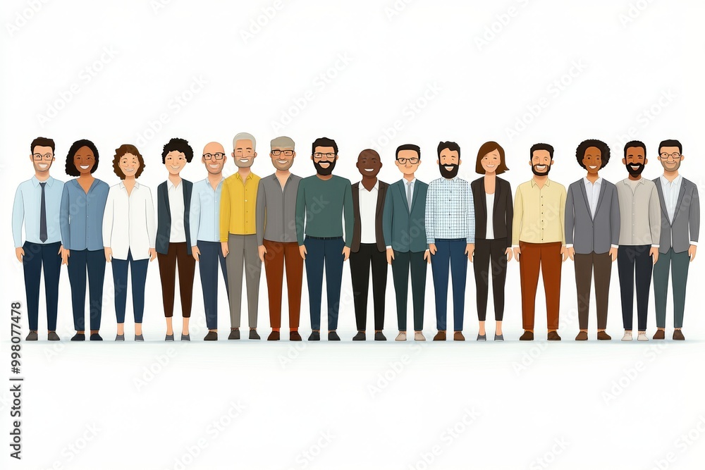 Large group of people standing side by side symbolizing unity equality and inclusion in a minimalist design with neutral tones and simple clean lines Large group of people standing side by side symbolizing unity equality and inclusion in a minimalist design with neutral tones and simple clean lines