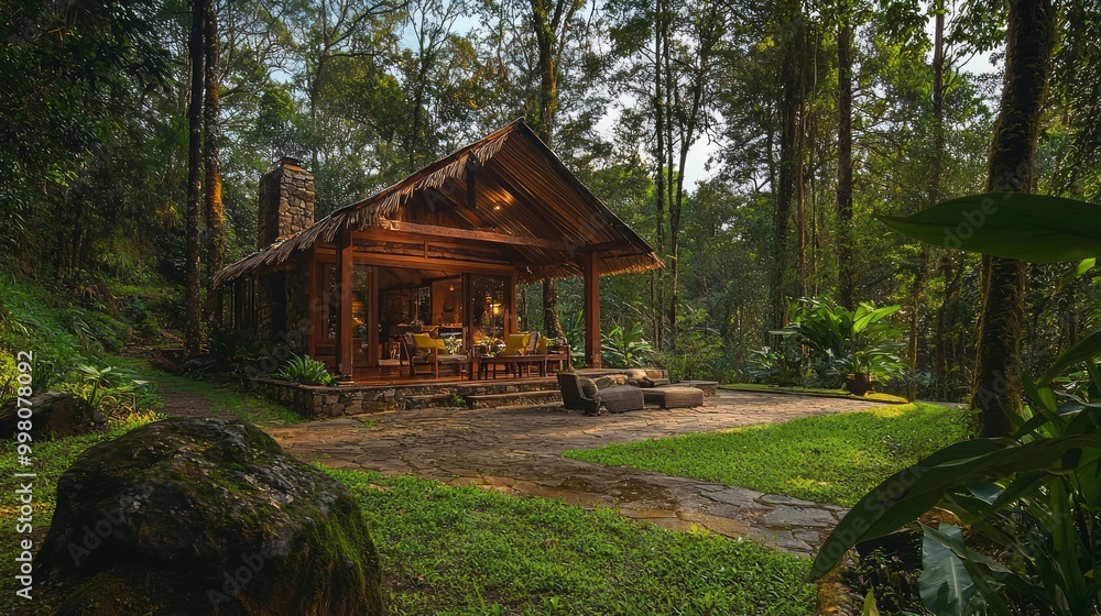 Cozy Cabin Retreat in Tranquil Nature Setting Cozy Cabin Retreat in Tranquil Nature Setting