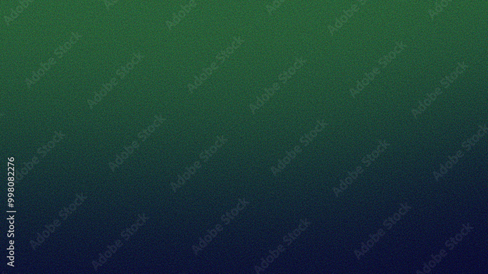Fototapeta premium Noise textures background green dark color gradient banner backdrop.