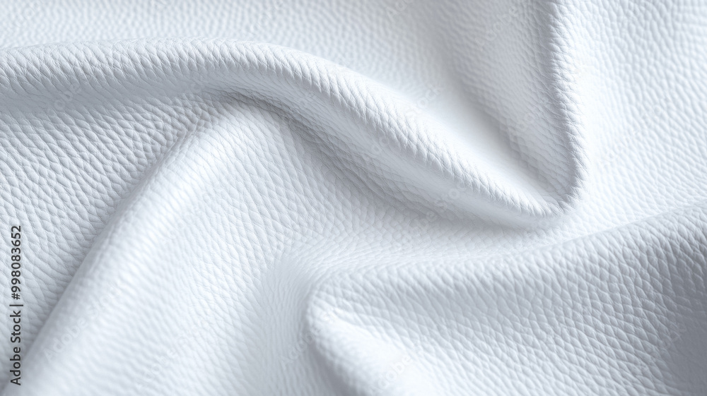 Macro view of glacier grey leather with a subtle metallic finish resembling snow covered rocks in winter Macro view of glacier grey leather with a subtle metallic finish resembling snow covered rocks in winter