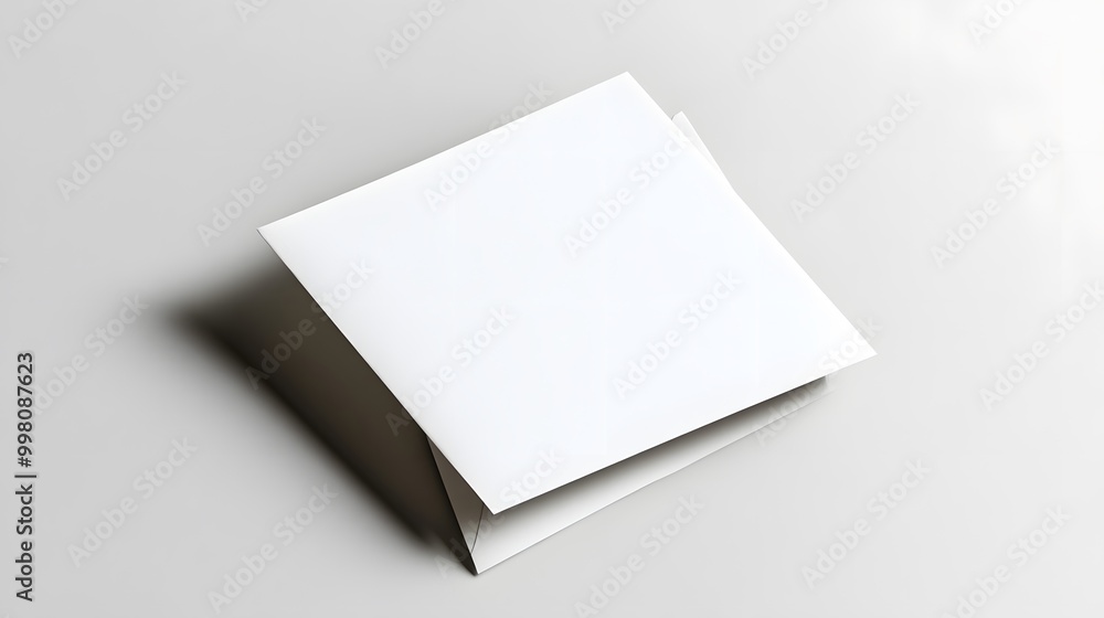 A minimalistic stack of blank, square paper sheets placed on a light background, ideal for notes, sketches, or creative projects. A minimalistic stack of blank, square paper sheets placed on a light background, ideal for notes, sketches, or creative projects.