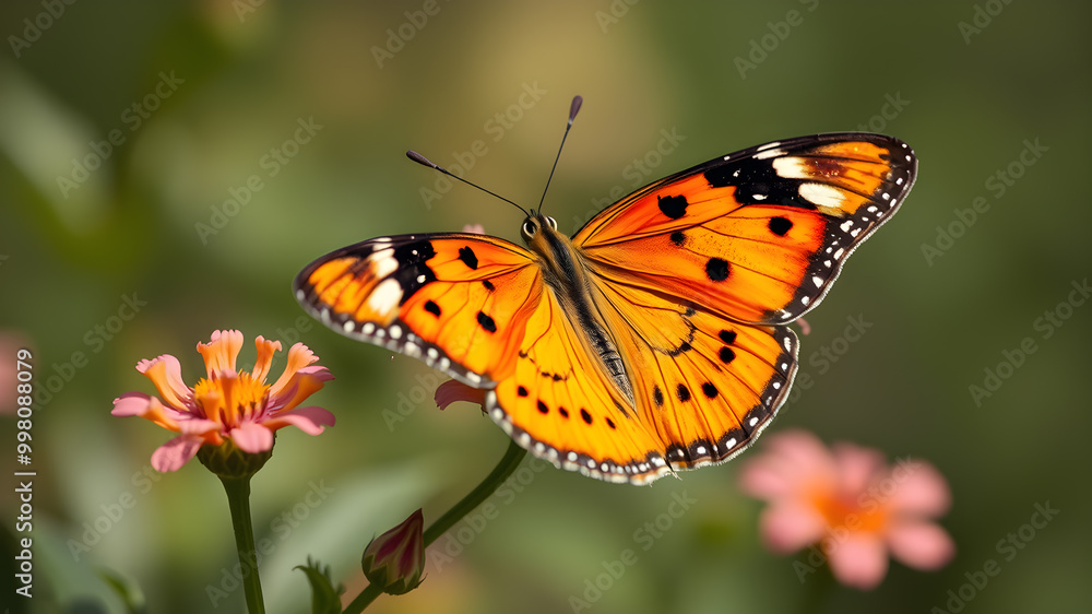 Butterfly wings, outdoor butterfly insect. AI generated image, ai Butterfly wings, outdoor butterfly insect. AI generated image, ai
