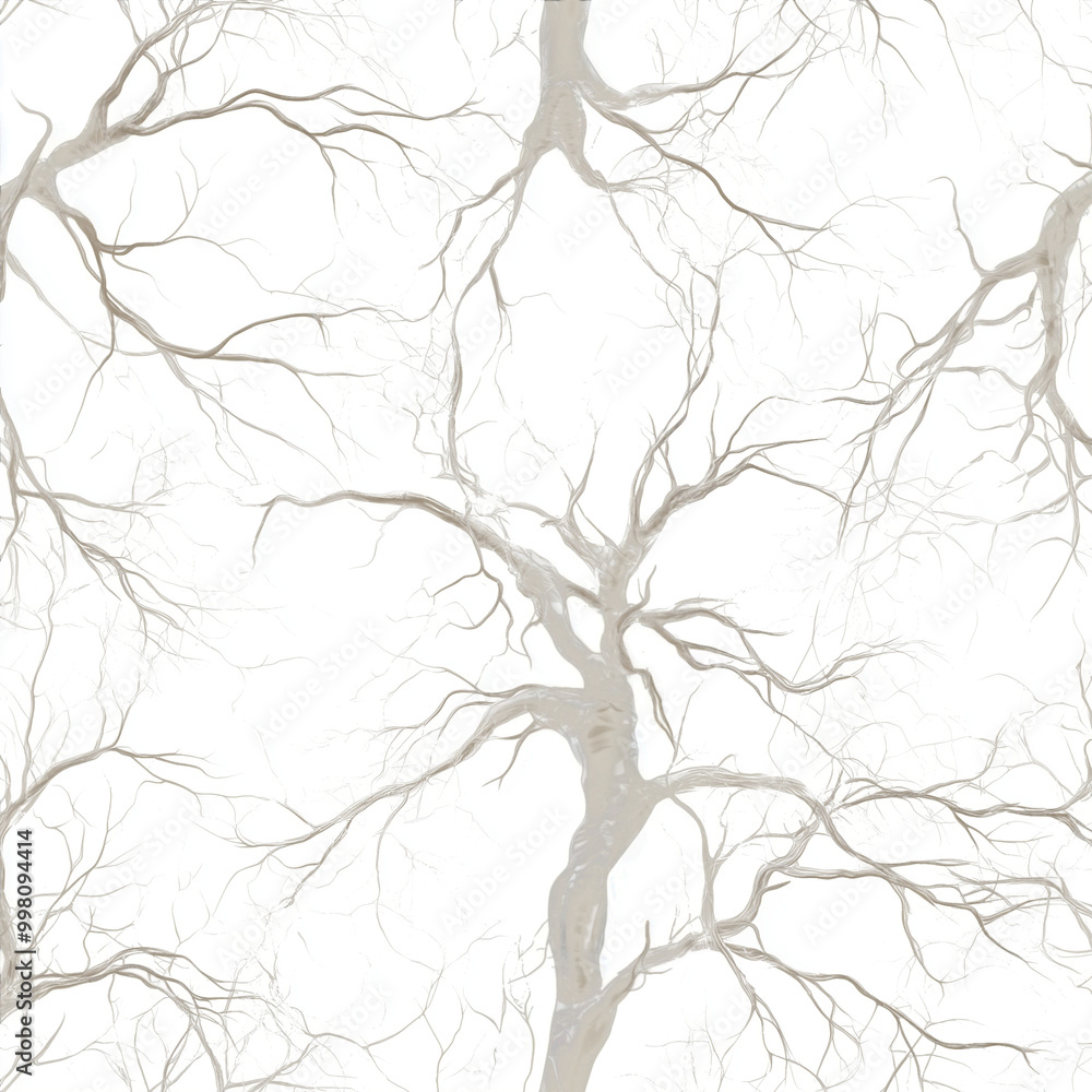 Obraz premium Nerves isolated on transparent background