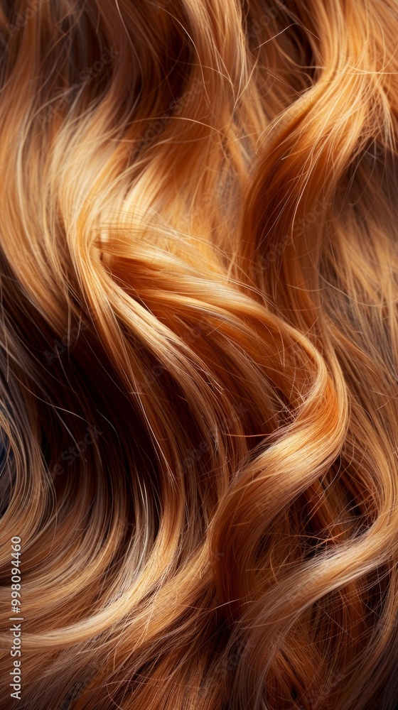 An image of long, wavy red hair with highlights, styled to look textured, against a black background, emphasizing its visual impact. An image of long, wavy red hair with highlights, styled to look textured, against a black background, emphasizing its visual impact.